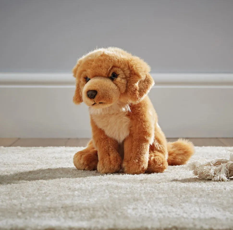 Living Nature Knuffel Hond Golden Retriever 20 cm
