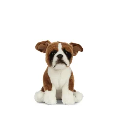 Living Nature Knuffel Hond Boxer Zittend 20 cm