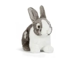 Living Nature Knuffel Huiskonijn Grijs