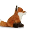 Living Nature Knuffel Vos Zittend 27 cm