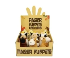 Living Nature Vingerpop Boerderijdieren