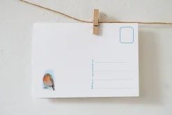 Lotte Drouen Ansichtkaart Knuffelende Vos, Beer en Muis