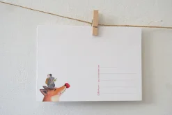 Lotte Drouen Ansichtkaart Fruit plukken