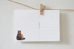 Lotte Drouen Ansichtkaart Bloemenketting Maken