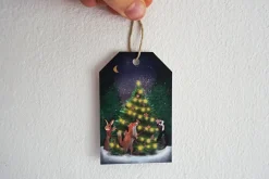 Lotte Drouen Cadeaulabelset Kerst