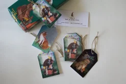 Lotte Drouen Cadeaulabelset Bosdieren