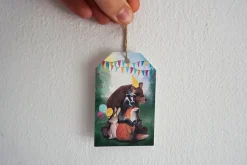 Lotte Drouen Cadeaulabelset Bosdieren