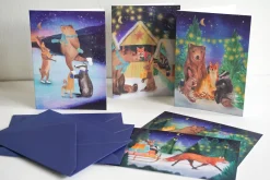 Lotte Drouen Kerstkaarten Set 5-delig