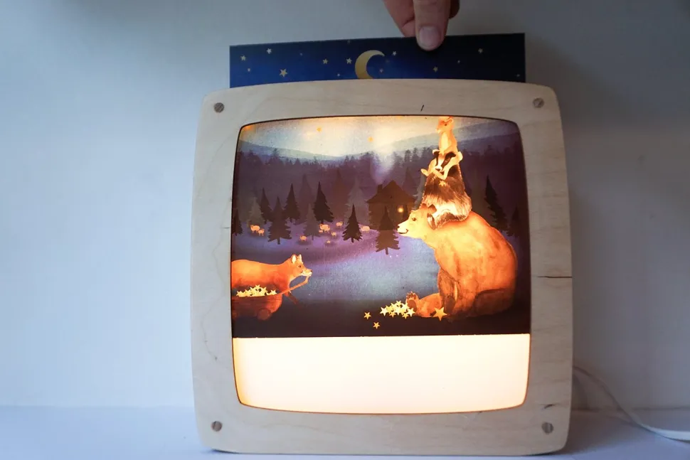 Lotte Drouen Toverplaat Bosdieren en Lampions