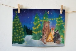 Lotte Drouen Wenskaart Chocomelk Drinken