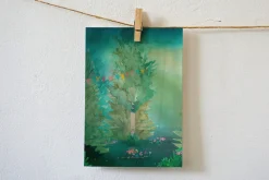 Lotte Drouen Wenskaart Lief Gezin met Vosjes