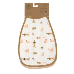 Lässig Babyslabbetje Medium Little Mateys Spicy Orange 2pcs