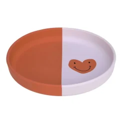 Lässig Kinderbord Siliconen Happy Rascals Hart Lavendel