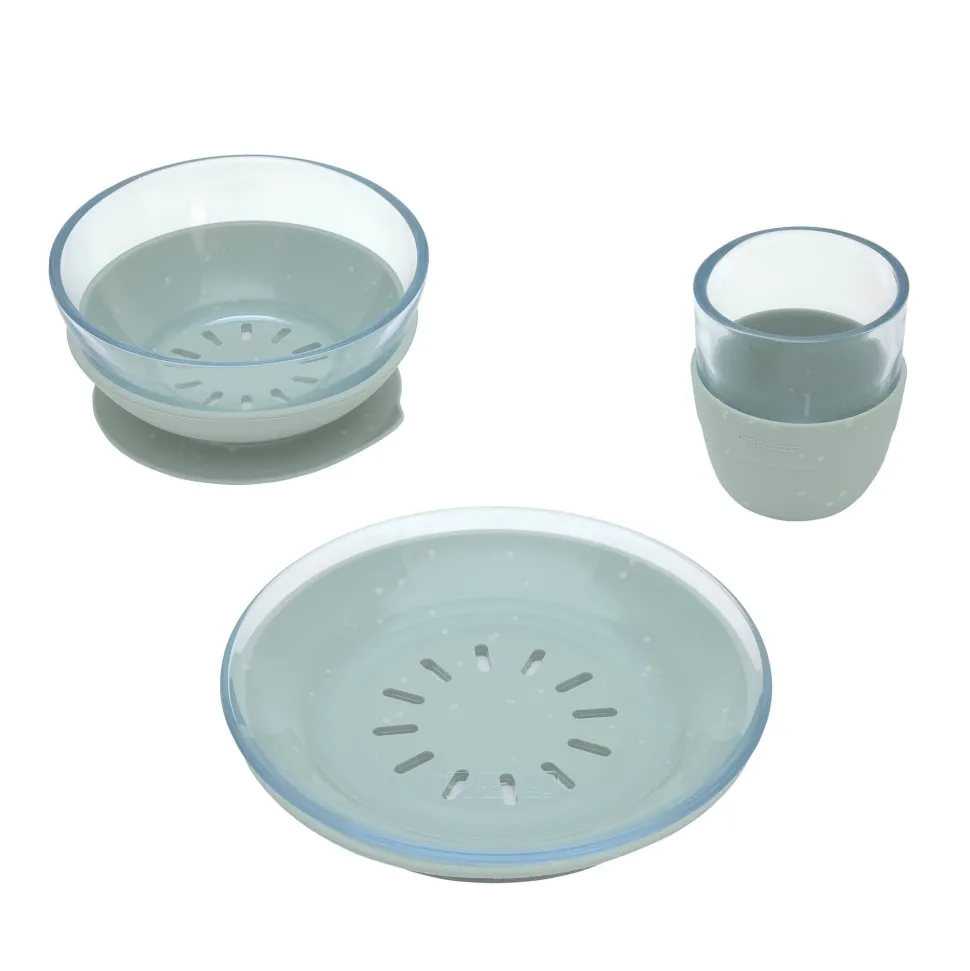 Lässig Kinderservies Set 3-delig Blauw