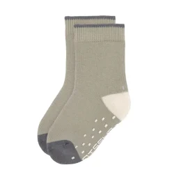 Lässig Kindersokjes Anti-Slip Anthracite/Olive Set 2-delig