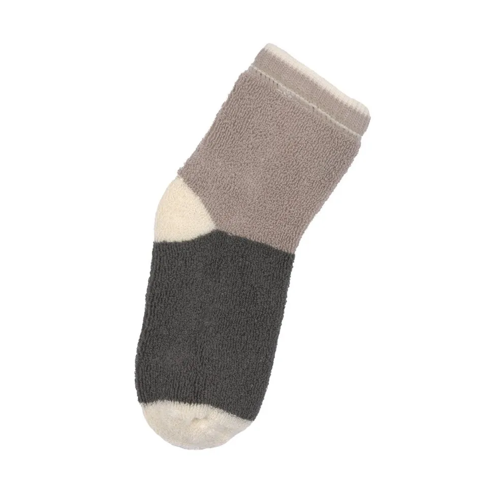Lässig Kindersokjes V-Master Anti-Slip Anthracite/Taupe Set 2-delig