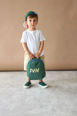 Lässig Kleine Rugzak Fun Ocean Groen