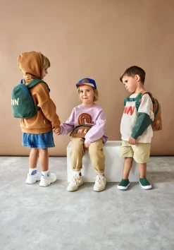 Lässig Kleine Rugzak Fun Ocean Groen