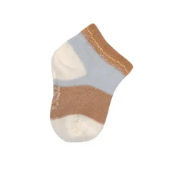 Lässig Sneaker Kindersokjes Light Blue Caramel Set 3-delig
