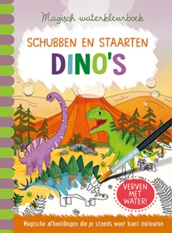 Magisch waterkleurboek Dino's