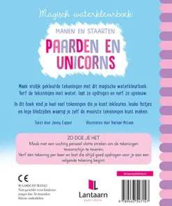 Magisch waterkleurboek Paarden en Unicorns