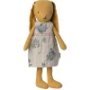 Maileg Knuffel Bunny Size 1 Dusty Yellow met Jurk 20cm