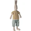 Maileg Knuffel Konijn Size 3 Classic Ruitmotief