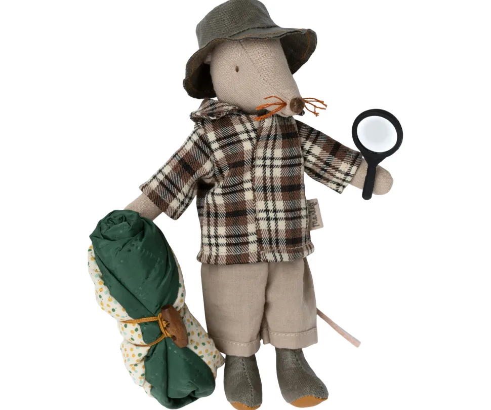 Maileg Knuffelmuis Wildlife Guide 15cm