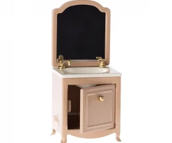 Maileg Poppenhuis Wastafel met Spiegel