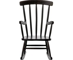 Maileg Schommelstoel Mouse Antraciet