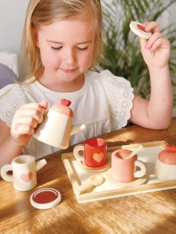 Mentari Theeset met Dienblad Hout