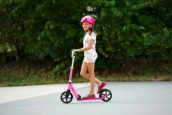 Micro Step Helm Deluxe Framboos Roze