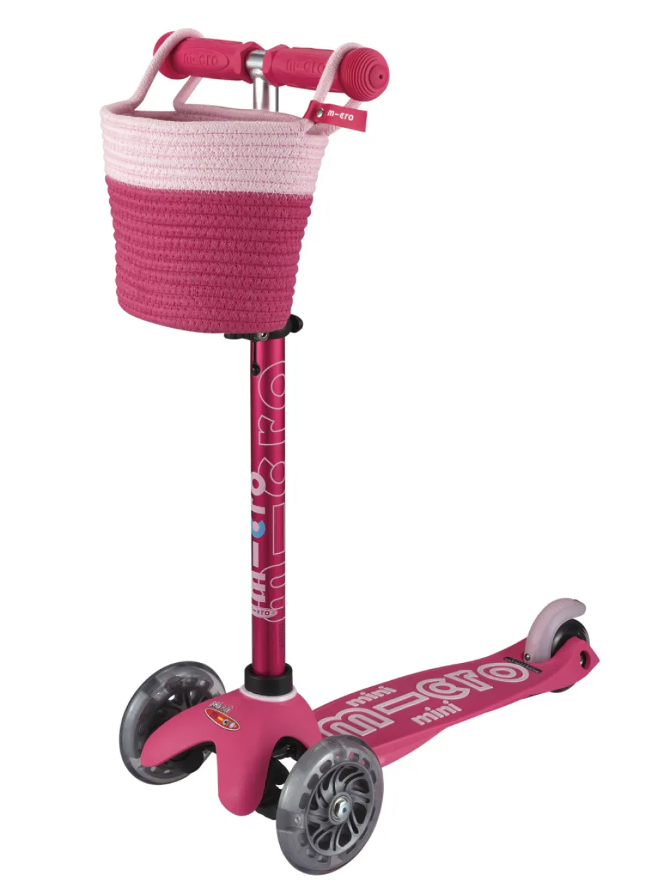 Micro Step Mandje Stepmandje Katoen Roze