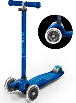 Micro Step Maxi Micro Step Deluxe Marineblauw Led
