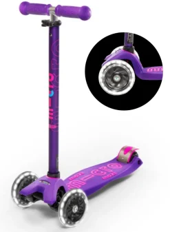 Micro Step Maxi Micro Step Deluxe Paars LED