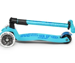 Micro Step Maxi Micro Step Deluxe Inklapbaar Blauw Led