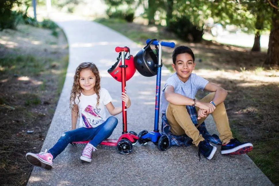 Micro Step Maxi Micro Step Deluxe Rood Led