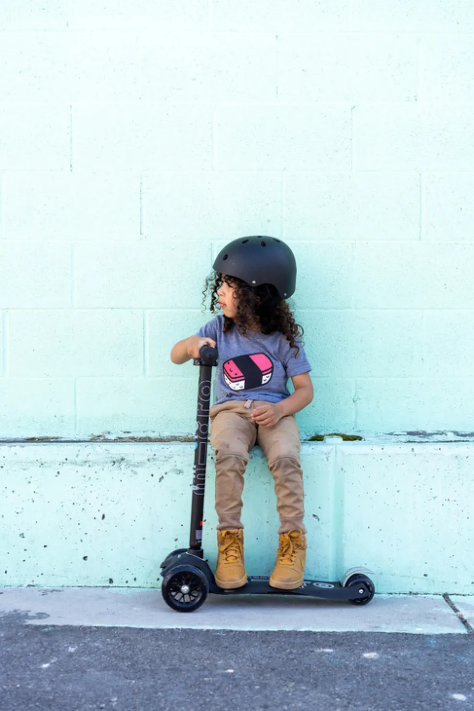 Micro Step Maxi Micro Step Deluxe Zwart Grijs