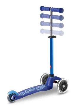 Micro Step Micro Mini Deluxe 3in1 Push Blauw LED