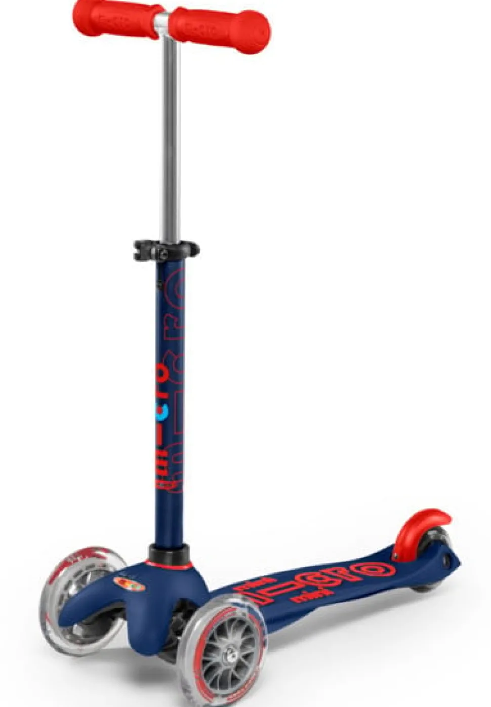 Micro Step Mini Micro Step Deluxe Marineblauw Rood