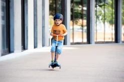 Micro Step Mini Micro Step Deluxe Marineblauw Rood