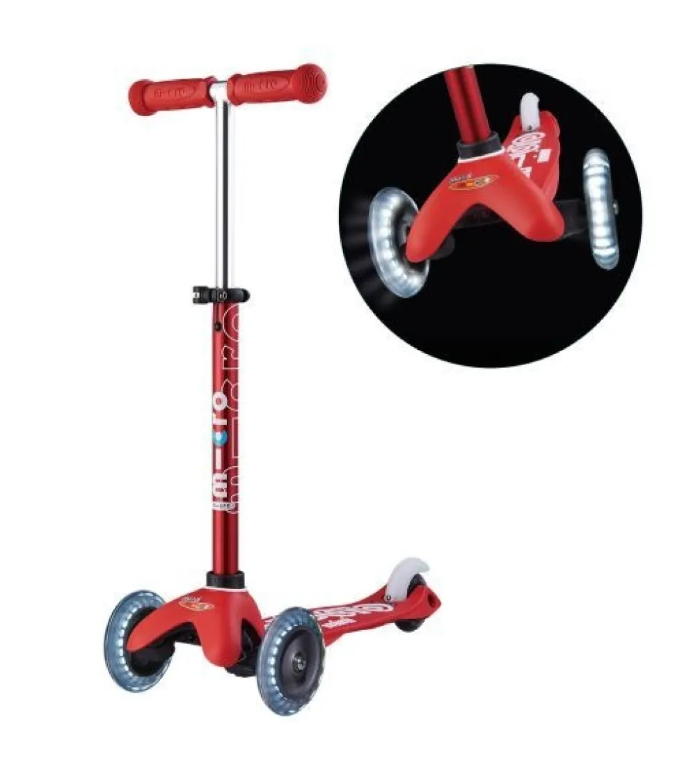 Micro Step Mini Micro Step Deluxe Rood Led