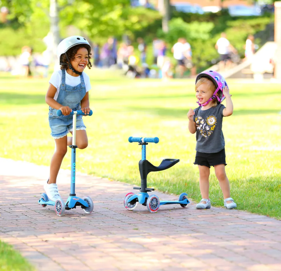 Micro Step Mini Micro Step 3in1 Deluxe IJsblauw