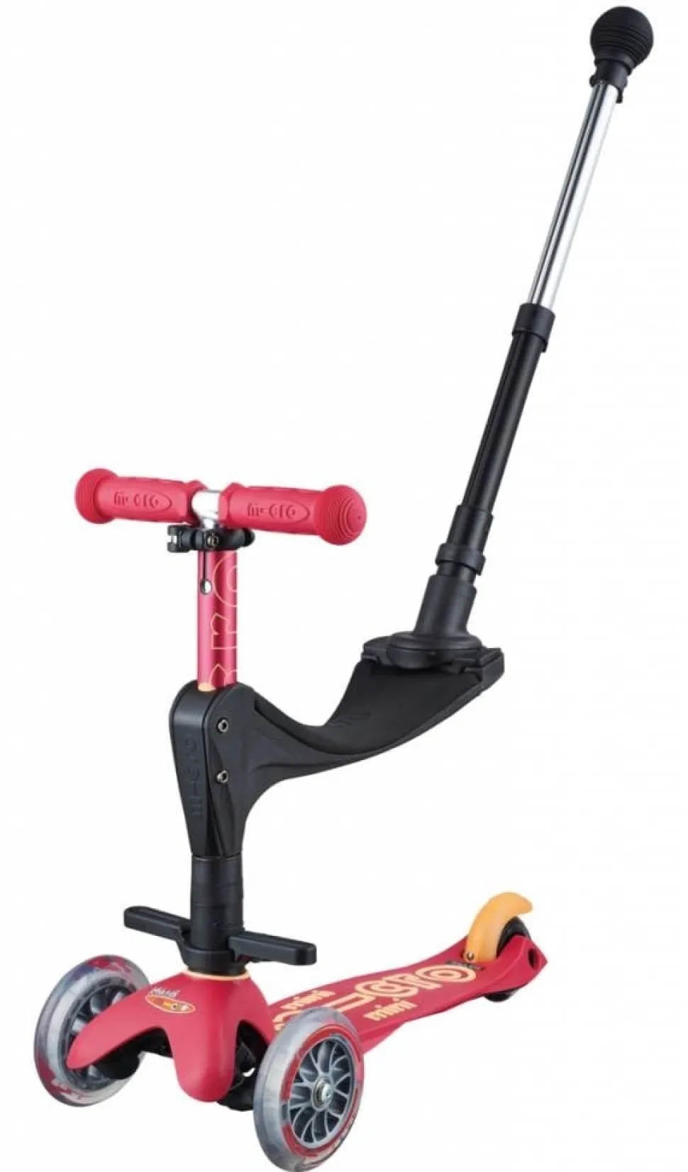 Micro Step Mini Micro Step 3in1 Deluxe Robijnroze