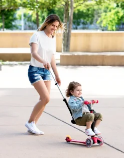 Micro Step Mini Micro Step 3in1 Deluxe Robijnroze