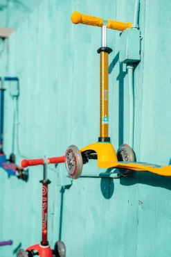 Micro Step Mini Micro Step Deluxe Abrikoos LED