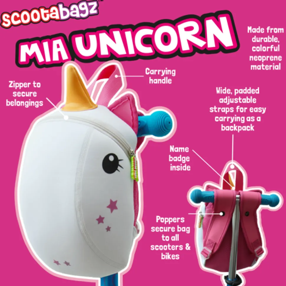 Micro Step Scootabagz Eenhoorn Tas