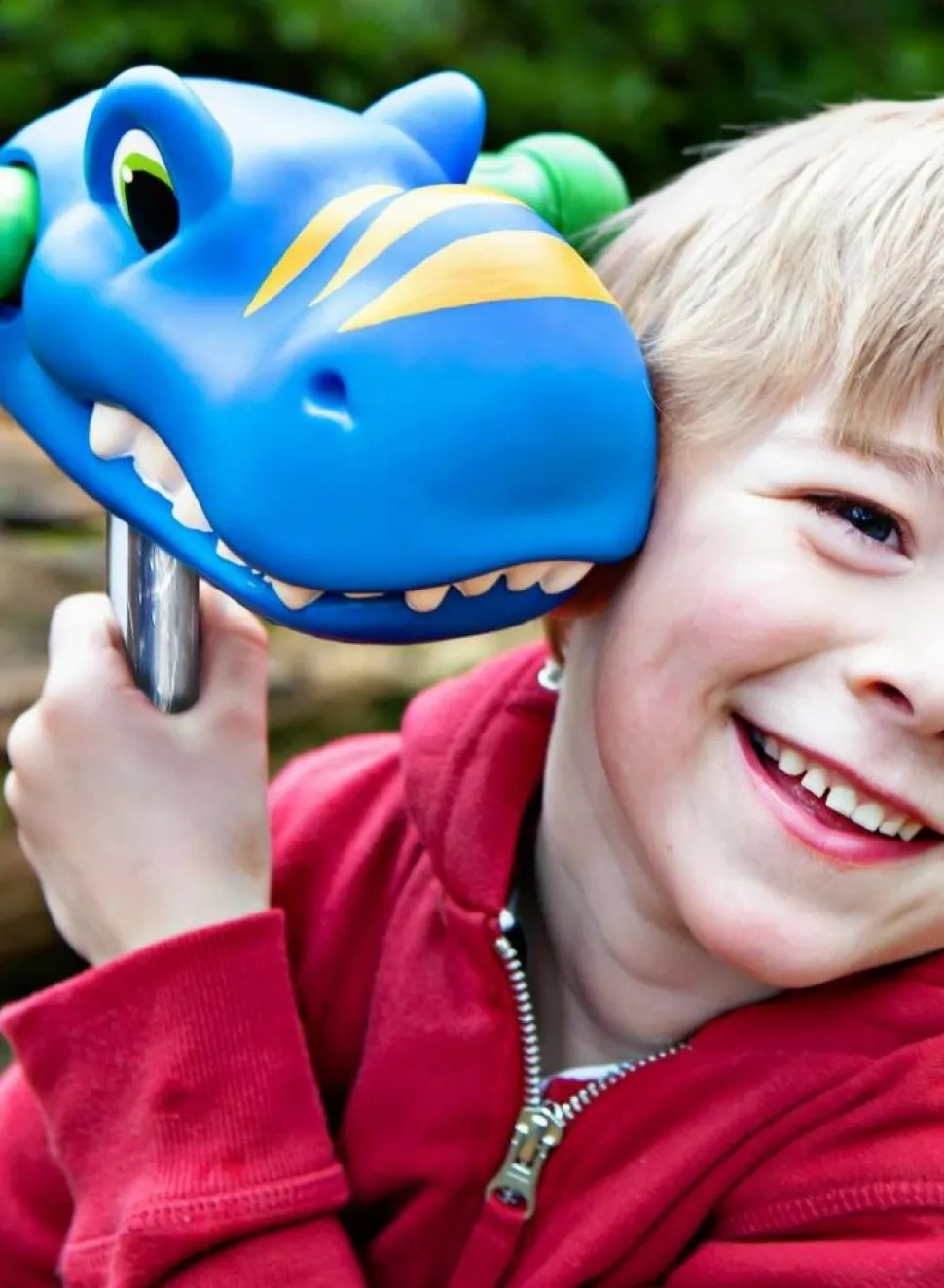 Micro Step Scootaheadz Dino Blauw