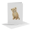 MiesToGo Wenskaart Leeuw Welp