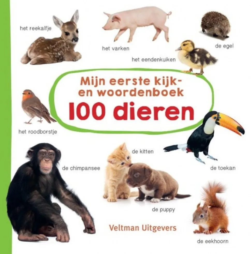 Mijn eerste kijk- en woordenboek 100 dieren